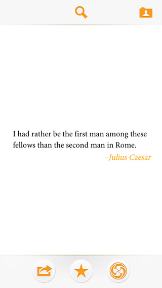 Bartlett's Familiar Quotations app screenshot